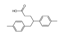 4,5-di-p-tolyl-valeric acid Structure