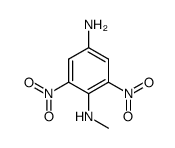 N1-methyl-2,6-dinitro-p-phenylenediamine结构式
