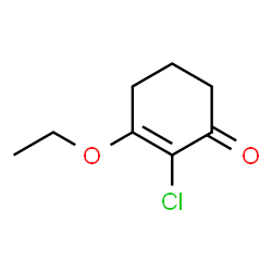 2-Cyclohexen-1-one,2-chloro-3-ethoxy-(9CI)结构式