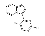 3-(2,5-Dichloropyrimidin-4-yl)imidazo[1,2-a]pyridine Structure