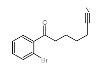 6-(2-bromophenyl)-6-oxohexanenitrile结构式