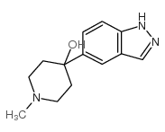 4-(1H-INDAZOL-5-YL)-1-METHYL-PIPERIDIN-4-OL picture