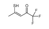 (Z)-1,1,1-trifluoro-4-sulfanyl-pent-3-en-2-one Structure