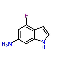 4-Fluoro-1H-indol-6-amine Structure