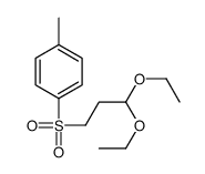 1-(3,3-diethoxypropylsulfonyl)-4-methylbenzene结构式