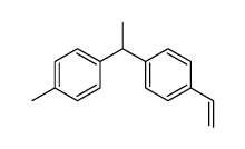 1-ethenyl-4-[1-(4-methylphenyl)ethyl]benzene Structure