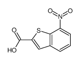 7-Nitro-1-benzothiophene-2-carboxylic acid Structure