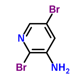 2,5-二溴吡啶-3-胺结构式