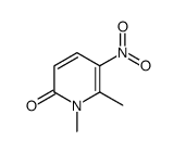 1,6-Dimethyl-5-nitro-2(1H)-pyridinone structure