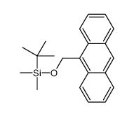 anthracen-9-ylmethoxy-tert-butyl-dimethylsilane Structure