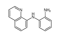 2-N-quinolin-8-ylbenzene-1,2-diamine结构式