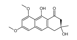 8-O-methyltorosachrysone Structure