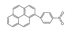 1-(4-nitrophenyl)pyrene Structure