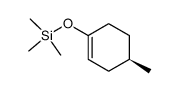 (R)-(4-Methylcyclohexen-1-enyloxy)trimethylsilane结构式