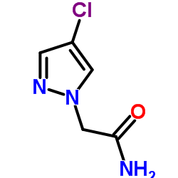 2-(4-Chloro-1H-pyrazol-1-yl)acetamide Structure