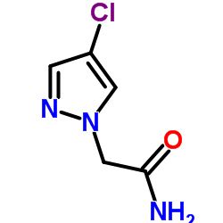 2-(4-Chloro-1H-pyrazol-1-yl)acetamide结构式