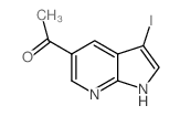 1-(3-Iodo-1H-pyrrolo[2,3-b]pyridin-5-yl)ethanone picture