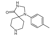 1-(4-methylphenyl)-1,3,8-triazaspiro[4.5]decan-4-one结构式