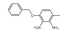 3-(benzyloxy)-6-methyl-1,2-phenylenediamine Structure