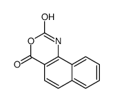 1H-benzo[h][3,1]benzoxazine-2,4-dione结构式
