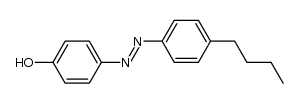 4-[(4-butylphenyl)diazenyl]phenol Structure