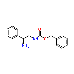 (S)-Benzyl-2-amino-2-phenylethylcarbamate Structure