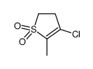 4-chloro-5-methyl-2,3-dihydrothiophene 1,1-dioxide Structure