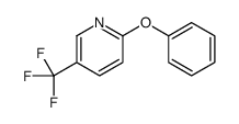 2-phenoxy-5-(trifluoromethyl)pyridine Structure