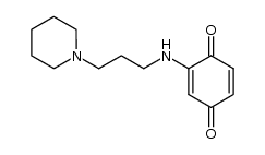 (3-piperidino-propylamino)-[1,4]benzoquinone Structure