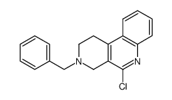 3-Benzyl-5-chloro-1,2,3,4-tetrahydro-benzo[c][2,7]naphthyridine Structure