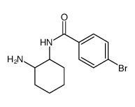 N-(2-aminocyclohexyl)-4-bromobenzamide结构式