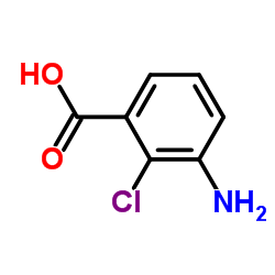 3-Amino-2-chlorobenzoic acid Structure