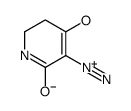 5-diazonio-4-oxo-2,3-dihydro-1H-pyridin-6-olate Structure