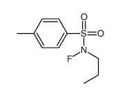 N-fluoro-N-propyl-p-toluenesulfonamide结构式