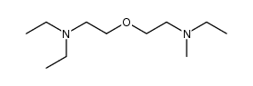 [2-(ethyl-methyl-amino)-ethyl]-(2-diethylamino-ethyl)-ether结构式