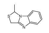 1H,3H-Thiazolo[3,4-a]benzimidazole,1-methyl-(9CI)结构式