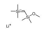 lithium,methoxy-dimethyl-(trimethylsilylmethyl)silane结构式