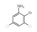 2-bromo-3,5-dichlorobenzenamine structure