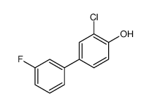 2-chloro-4-(3-fluorophenyl)phenol结构式