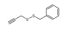 [(prop-2-ynyldithio)methyl]benzene结构式