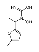 1-hydroxy-1-[1-(5-methylfuran-2-yl)ethyl]urea结构式