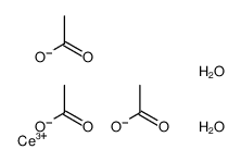 cerium(3+),triacetate,dihydrate结构式