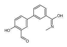 3-(3-formyl-4-hydroxyphenyl)-N-methylbenzamide结构式