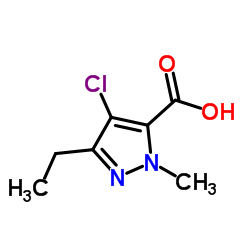4-Chloro-3-ethyl-1-methyl-1H-pyrazole-5-carboxylic acid picture