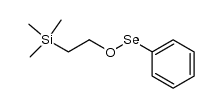 2-(trimethylsilyl)ethyl benzeneselenenate结构式