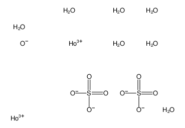 Holmium(III) sulfate octahydrate structure