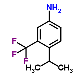 4-Isopropyl-3-(trifluoromethyl)aniline结构式