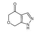 5,7-dihydropyrano[3,4-c]pyrazol-4(1H)-one Structure