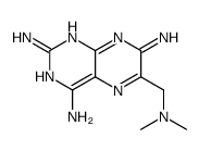 6-[(dimethylamino)methyl]pteridine-2,4,7-triamine Structure