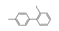 2-碘-4'-甲基-1,1'-联苯结构式